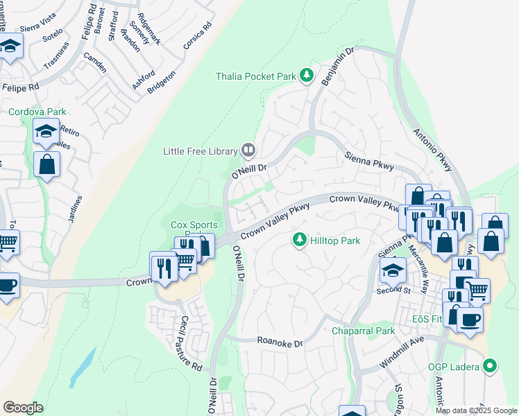 19 Lansdale Court, Ladera Ranch CA Walk Score