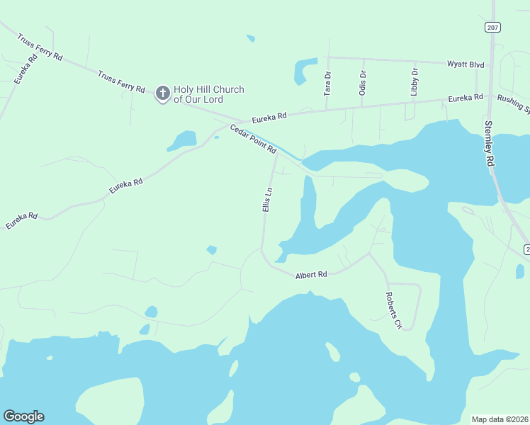 map of restaurants, bars, coffee shops, grocery stores, and more near 172 Ellis Lane in Lincoln