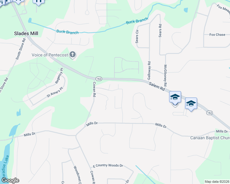 map of restaurants, bars, coffee shops, grocery stores, and more near 100 Brickstone Parkway in Covington