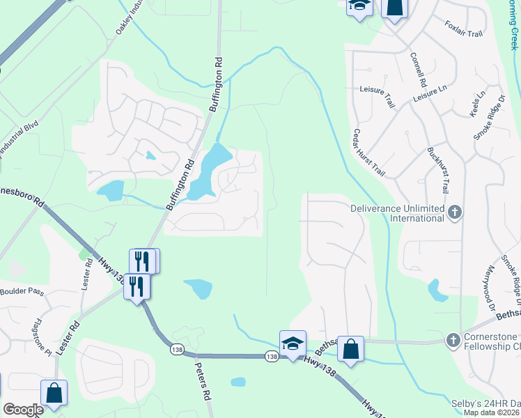 map of restaurants, bars, coffee shops, grocery stores, and more near 435 Buffington Drive in Union City