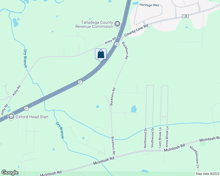 map of restaurants, bars, coffee shops, grocery stores, and more near 474 Buckhorn Road in Munford