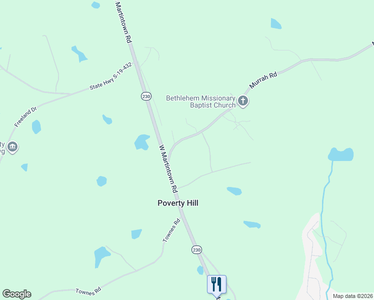 map of restaurants, bars, coffee shops, grocery stores, and more near 879 Murrah Road in North Augusta