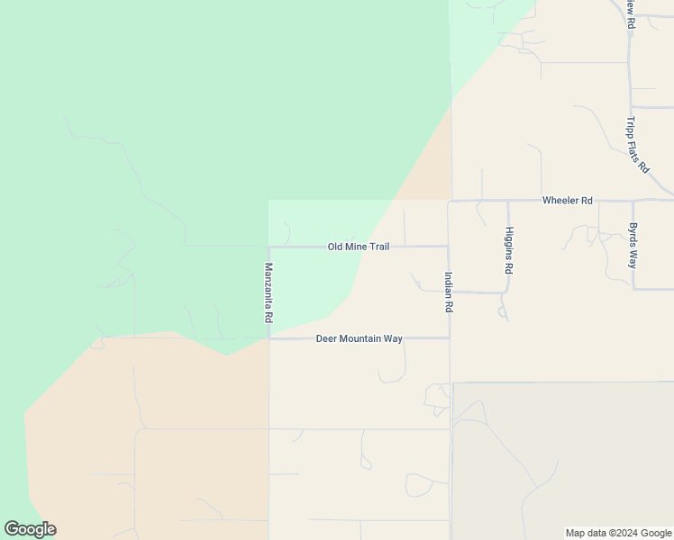 map of restaurants, bars, coffee shops, grocery stores, and more near 51595 Old Mine Trail in Anza