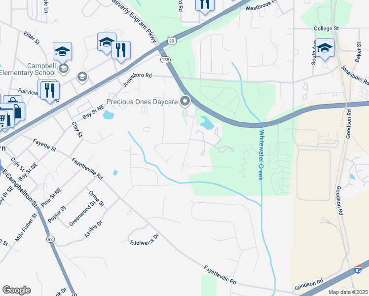 map of restaurants, bars, coffee shops, grocery stores, and more near 510 Parkway Road in Union City