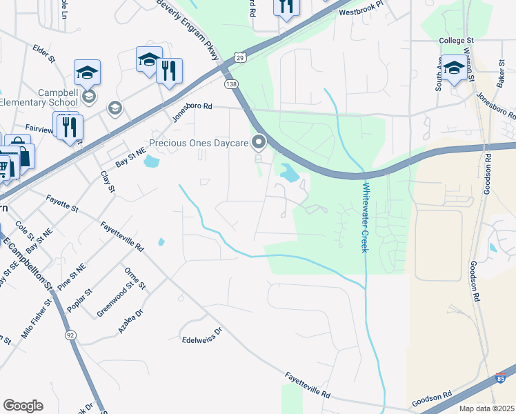 map of restaurants, bars, coffee shops, grocery stores, and more near 510 Parkway Road in Union City