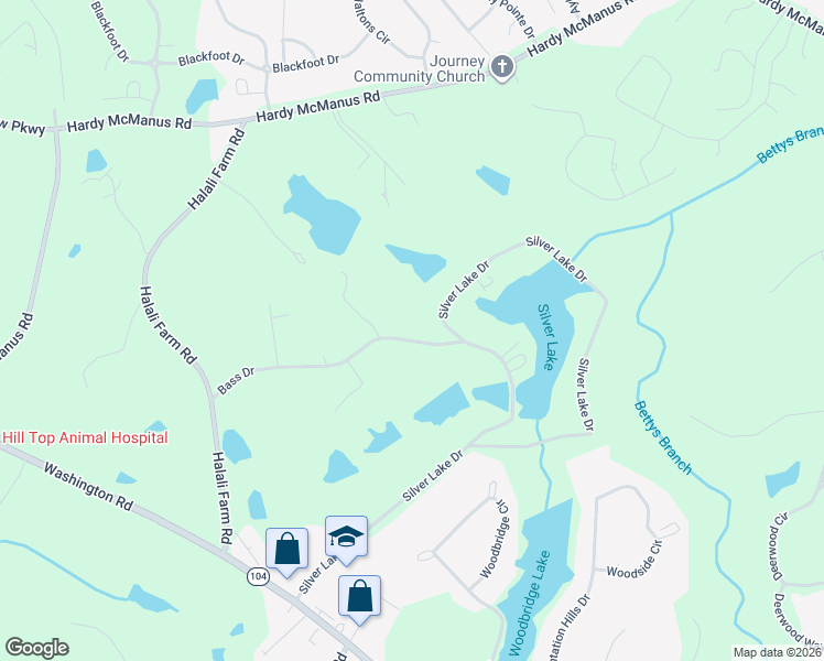 map of restaurants, bars, coffee shops, grocery stores, and more near 4725 Bass Drive in Evans