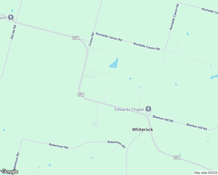 map of restaurants, bars, coffee shops, grocery stores, and more near 8529 Farm to Market Road 697 in Bells
