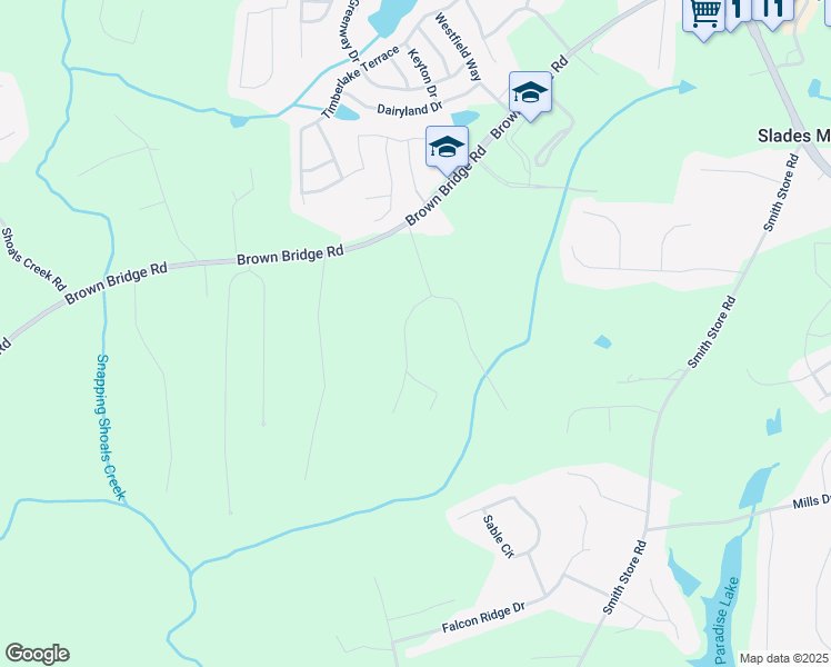 map of restaurants, bars, coffee shops, grocery stores, and more near 155 Jennifer Lane in Covington