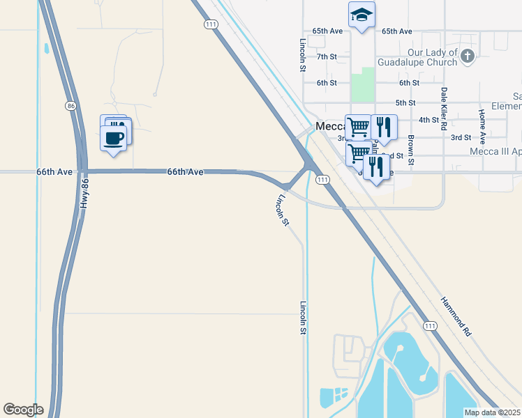 map of restaurants, bars, coffee shops, grocery stores, and more near in Mecca