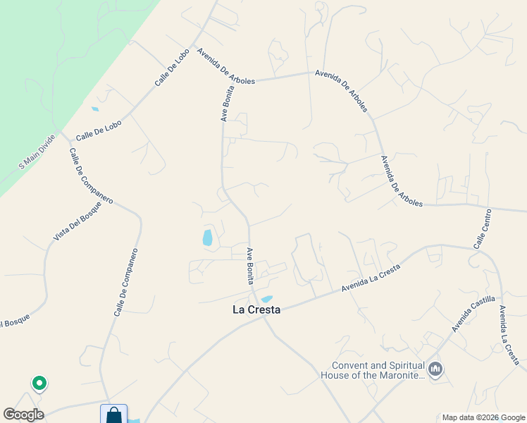 map of restaurants, bars, coffee shops, grocery stores, and more near 38900 Avenue Bonita in Murrieta
