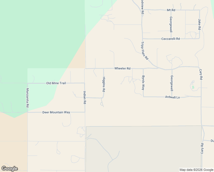 map of restaurants, bars, coffee shops, grocery stores, and more near 52125 Wheeler Road in Anza