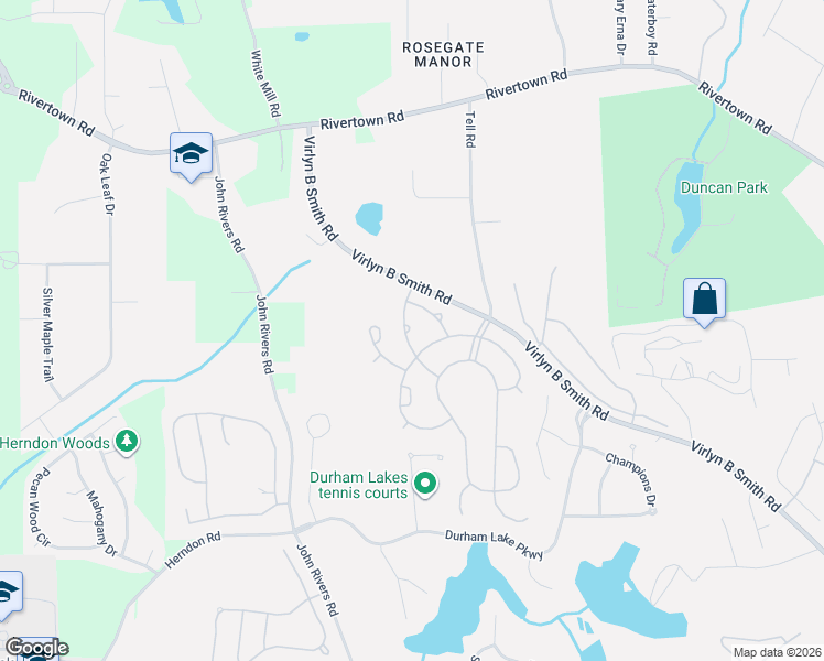 map of restaurants, bars, coffee shops, grocery stores, and more near 10 Dynasty Drive in Fairburn