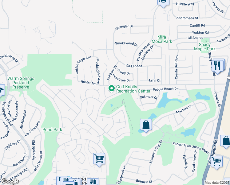 map of restaurants, bars, coffee shops, grocery stores, and more near 29090 Camino Alba in Murrieta