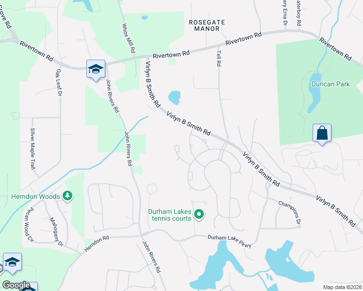 map of restaurants, bars, coffee shops, grocery stores, and more near 5 Dynasty Drive in Fairburn