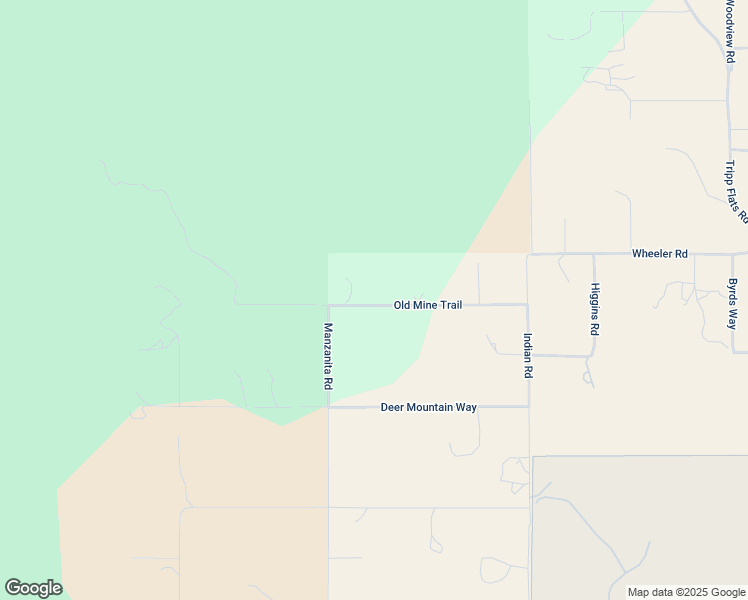 map of restaurants, bars, coffee shops, grocery stores, and more near 51590 Old Mine Trail in Anza