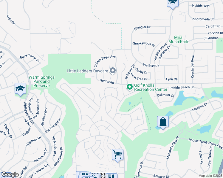 map of restaurants, bars, coffee shops, grocery stores, and more near 28935 Calle Alta in Murrieta