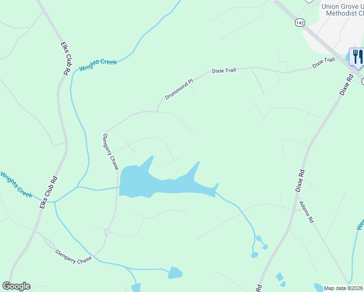 map of restaurants, bars, coffee shops, grocery stores, and more near 10 Moray Place in Covington