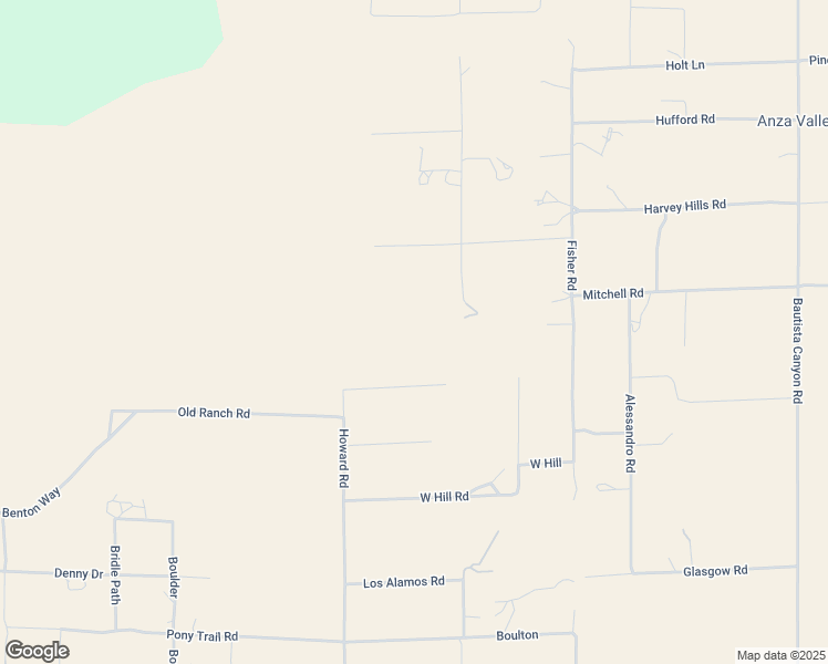 map of restaurants, bars, coffee shops, grocery stores, and more near Howard Road in Anza