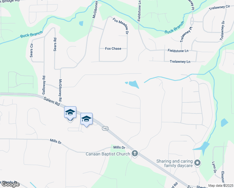 map of restaurants, bars, coffee shops, grocery stores, and more near 315 Claremont Drive in Covington