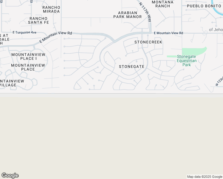 map of restaurants, bars, coffee shops, grocery stores, and more near 9048 North 115th Place in Scottsdale