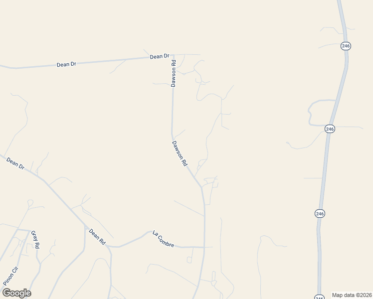 map of restaurants, bars, coffee shops, grocery stores, and more near Dawson Road in Capitan