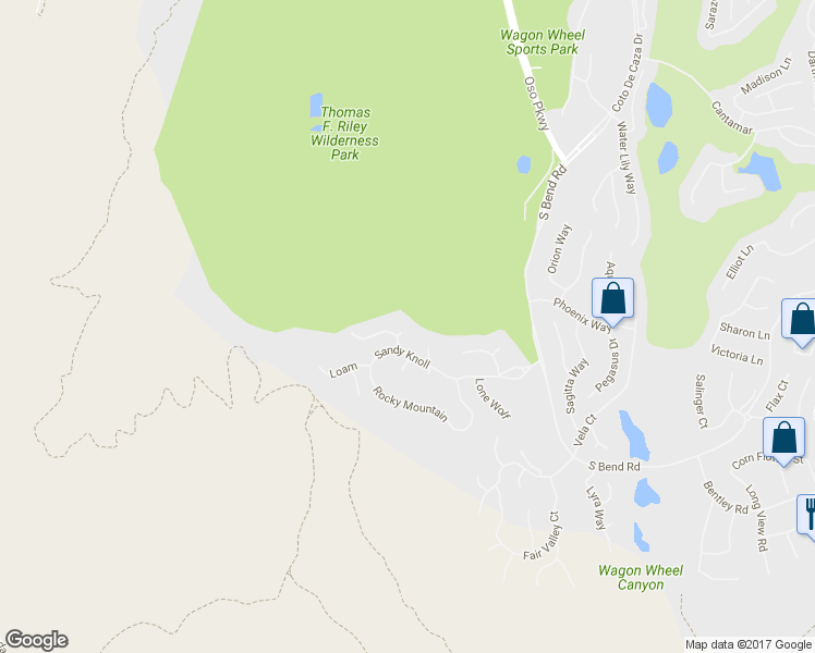 map of restaurants, bars, coffee shops, grocery stores, and more near 23 Flagstone in Coto de Caza