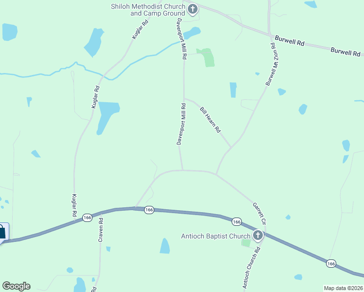 map of restaurants, bars, coffee shops, grocery stores, and more near 61 Davenport Mill Road in Carrollton