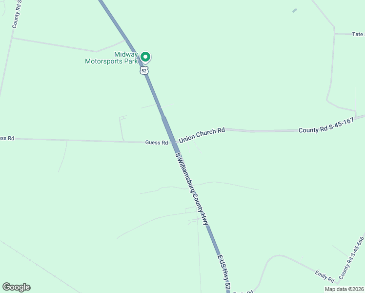 map of restaurants, bars, coffee shops, grocery stores, and more near 2310 South Williamsburg County Highway in Salters