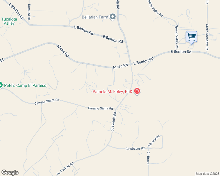 map of restaurants, bars, coffee shops, grocery stores, and more near in Temecula