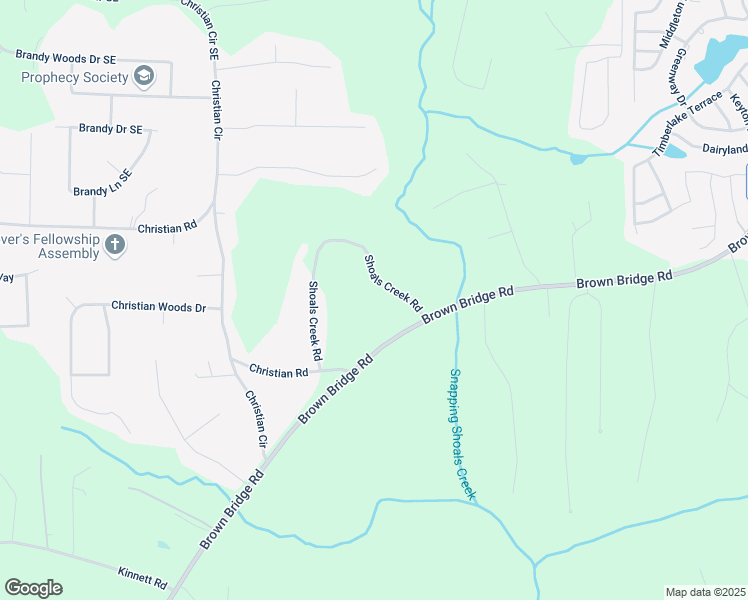 map of restaurants, bars, coffee shops, grocery stores, and more near 35 Shoals Creek Road in Covington