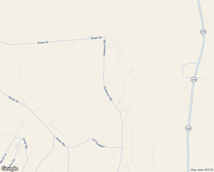 map of restaurants, bars, coffee shops, grocery stores, and more near Dawson Road in Capitan