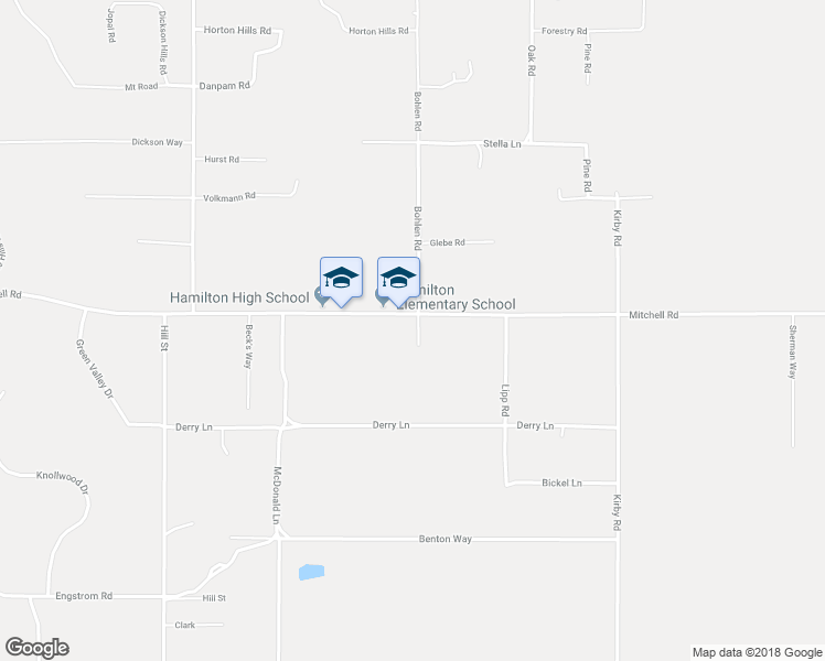 map of restaurants, bars, coffee shops, grocery stores, and more near 57531 Mitchell Road in Anza