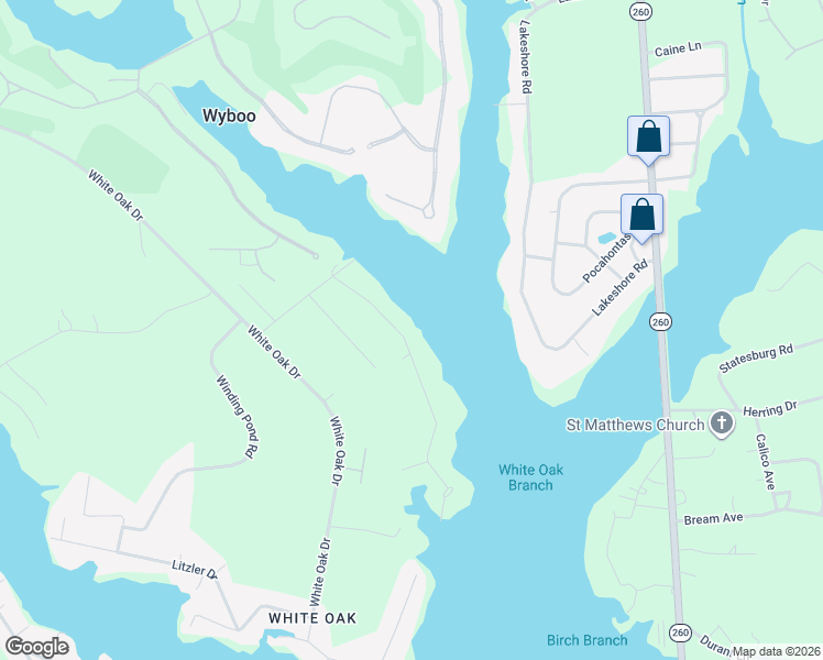 map of restaurants, bars, coffee shops, grocery stores, and more near 1175 Lakeview Drive in Manning