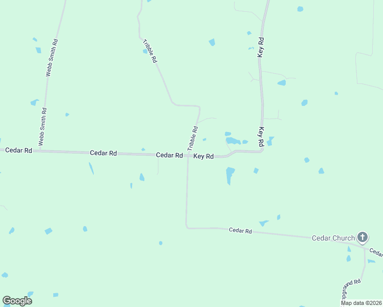 map of restaurants, bars, coffee shops, grocery stores, and more near 71 Tribble Road in Sherman