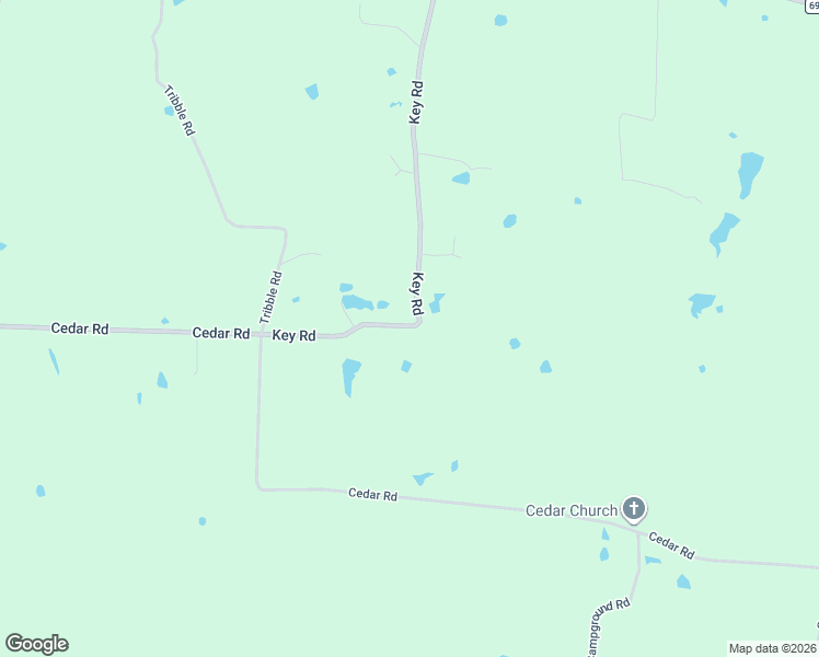 map of restaurants, bars, coffee shops, grocery stores, and more near 313 Key Road in Sherman