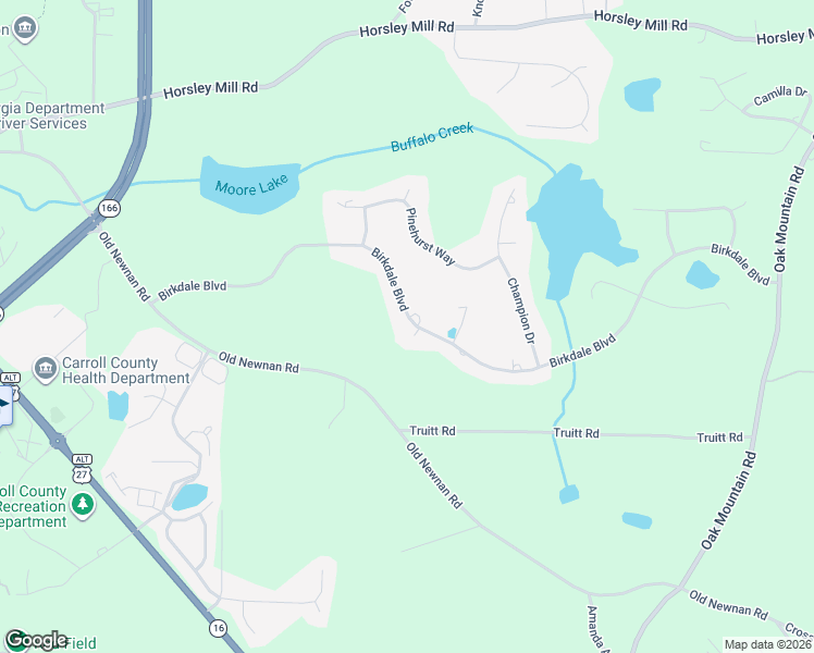 map of restaurants, bars, coffee shops, grocery stores, and more near 100 Sussex Court in Carrollton