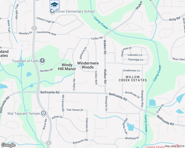 map of restaurants, bars, coffee shops, grocery stores, and more near 1483 Hampstead Place in Riverdale
