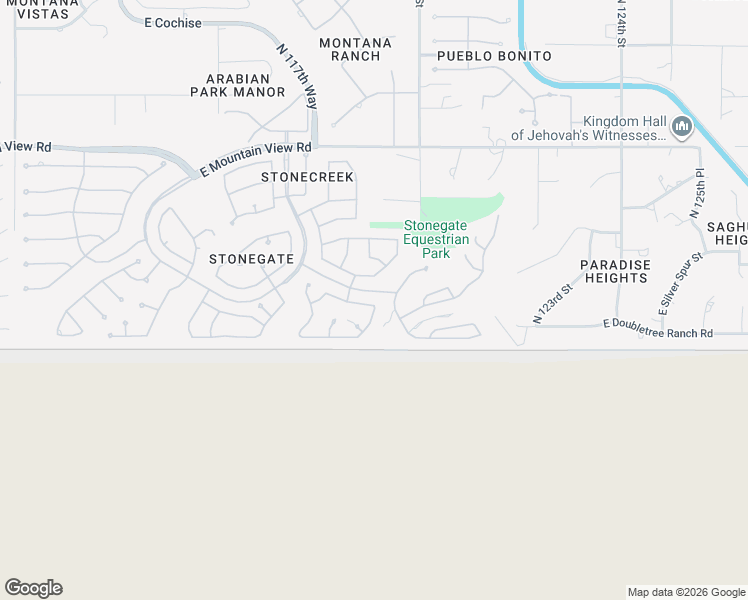 map of restaurants, bars, coffee shops, grocery stores, and more near 11902 East Mission Lane in Scottsdale