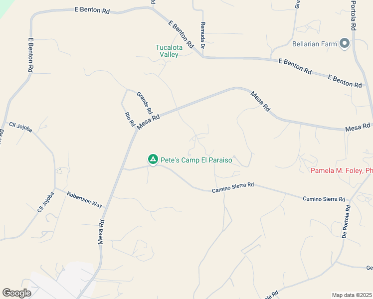 map of restaurants, bars, coffee shops, grocery stores, and more near 38065 Vía Lobato in Temecula