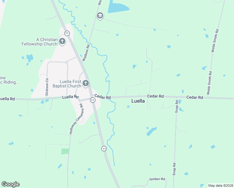 map of restaurants, bars, coffee shops, grocery stores, and more near 253 Cedar Road in Sherman