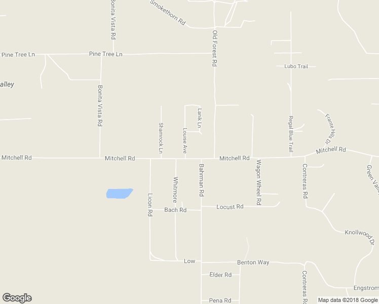 map of restaurants, bars, coffee shops, grocery stores, and more near 55880 Mitchell Road in Anza