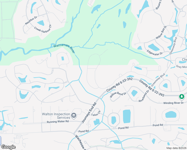 map of restaurants, bars, coffee shops, grocery stores, and more near 37 Highwood Circle in Murrells Inlet