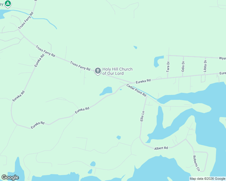 map of restaurants, bars, coffee shops, grocery stores, and more near 962 Eureka Road in Lincoln