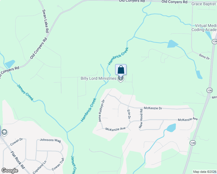 map of restaurants, bars, coffee shops, grocery stores, and more near 826 Anna Kathryn Drive in Stockbridge