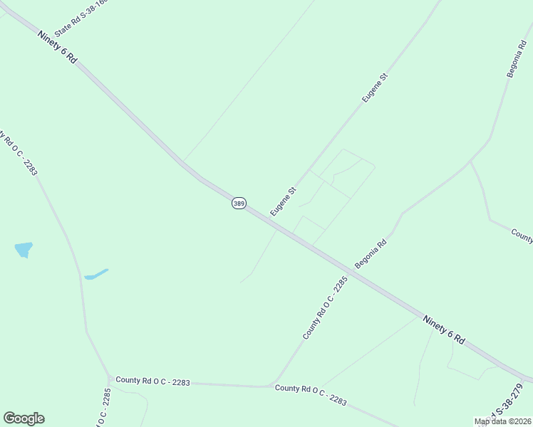 map of restaurants, bars, coffee shops, grocery stores, and more near 2291 Ninety 6 Road in North