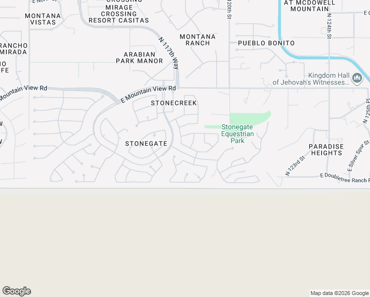 map of restaurants, bars, coffee shops, grocery stores, and more near 9398 North 118th Street in Scottsdale