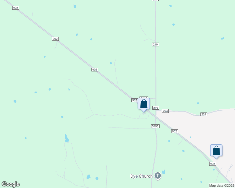 map of restaurants, bars, coffee shops, grocery stores, and more near 627 County Road 403 in Gainesville