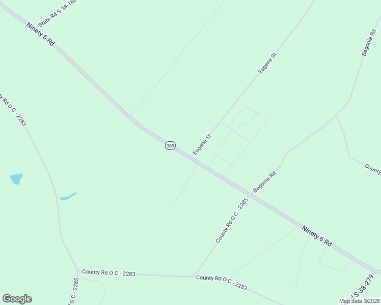 map of restaurants, bars, coffee shops, grocery stores, and more near 2291 Ninety 6 Road in North