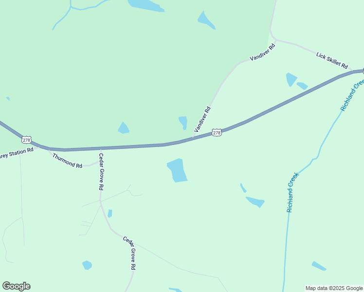 map of restaurants, bars, coffee shops, grocery stores, and more near 2420 Madison Highway in Greensboro