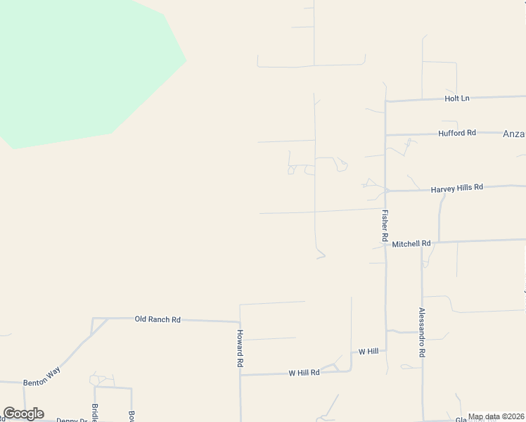 map of restaurants, bars, coffee shops, grocery stores, and more near Glenda Lane in Anza